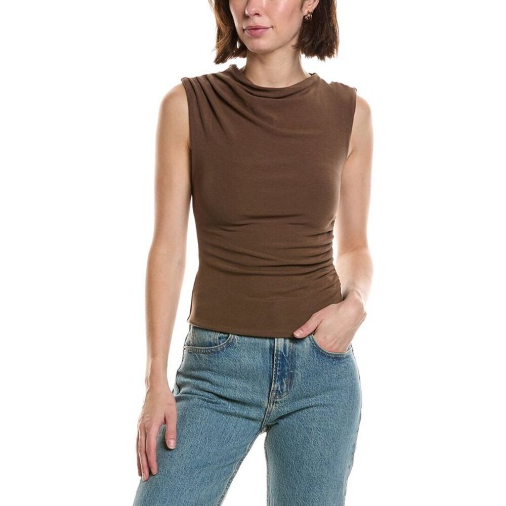 Nia Womens  Marge Top, Brown